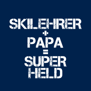 Motiv Skilehrer Vater Papa Geschenk