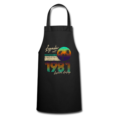 Geburtstagsgeschenk Vater Sch&uuml;rze - 40. Geburtstag Vintage Legendär November 1981