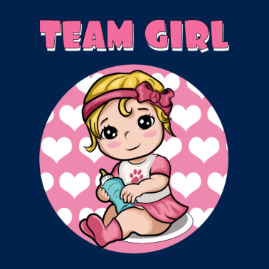 Motiv Party Team Süss Pink Mädchen Tochter I Geschenk