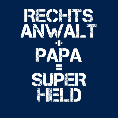 Motiv Rechtsanwalt Jurist Papa Vater Geschenk lustig