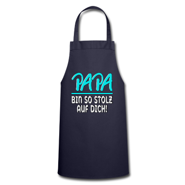 Geburtstagsgeschenk Vater Sch&uuml;rze - Papa bin so stolz auf Dich VATER FAMILIE WERTE