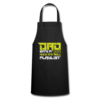 Geburtstagsgeschenk Vater Schürze - Papa und Rock and Roll