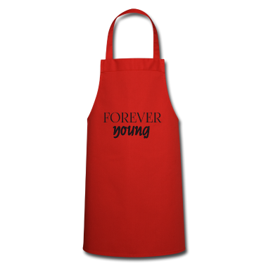 Geburtstagsgeschenk Vater Schürze - Forever Young - Geburtstagsgeschenk