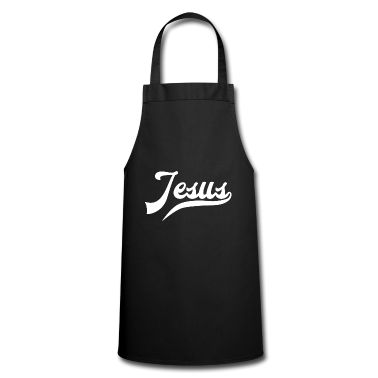 Geburtstagsgeschenk Vater Schürze - Jesus - Lettering T-Shirt