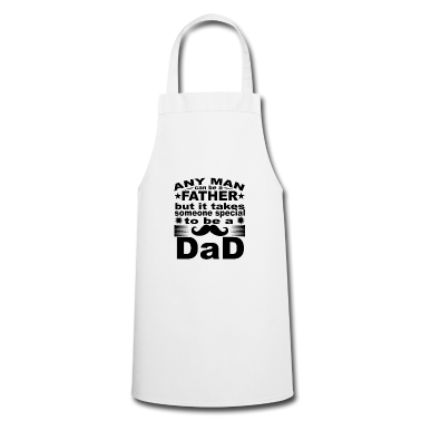 Geburtstagsgeschenk Vater Schürze - Jeder Mann kann Vater sein