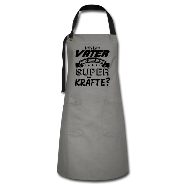 Geburtstagsgeschenk Vater Schürze - Ich bin Vater was sind deine Superkräfte? Geschenk