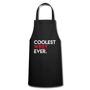 Geburtstagsgeschenk Vater Schürze - Coolest Wifey Ever Geschenk