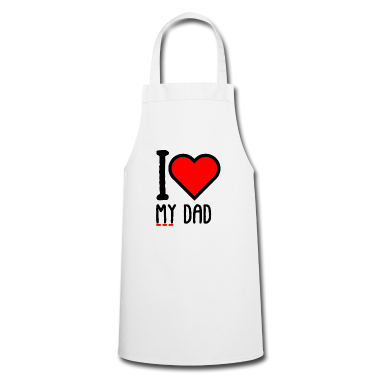 Geburtstagsgeschenk Vater Schürze - Ich liebe meinen Vater, den besten Vater der Welt <
