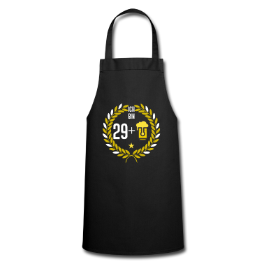 Geburtstagsgeschenk Vater Schürze - Ich Bin 29 + Bier - Geburtstagsgeschenk Bierkrug