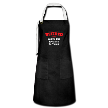 Geburtstagsgeschenk Vater Schürze - Ruhestand Kein Problem Geburtstagsgeschenk