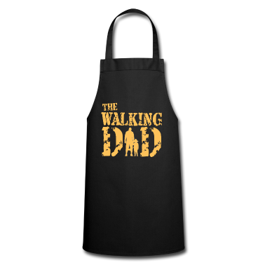 Geburtstagsgeschenk Vater Schürze - The walking Dad Geburtstagsgeschenk