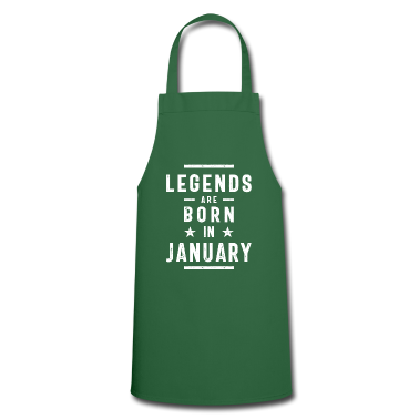 Geburtstagsgeschenk Vater Schürze - Januar Geburtstagsgeschenk Legenden werden im Januar geboren