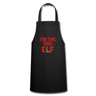 Geburtstagsgeschenk Vater Schürze - Ich bin der Vater Elf