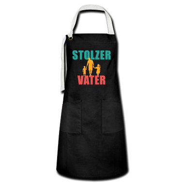 Geburtstagsgeschenk Vater Schürze - Stolzer Vater