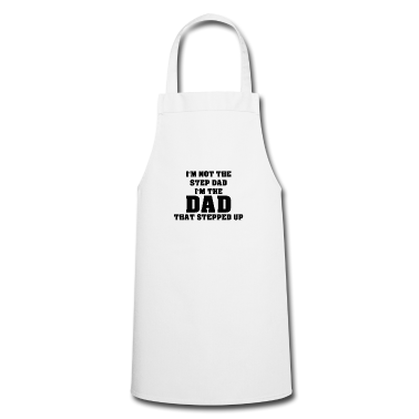 Geburtstagsgeschenk Vater Schürze - Ich Bin Nicht Der Stiefvater Sondern Der Vater