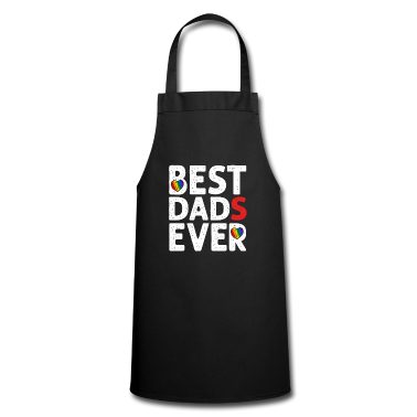 Geburtstagsgeschenk Vater Schürze - Beste Väter aller Zeiten LGBTQ Homosexuell Vater