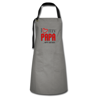 Geburtstagsgeschenk Vater Schürze - Ich liebe meinen Vater