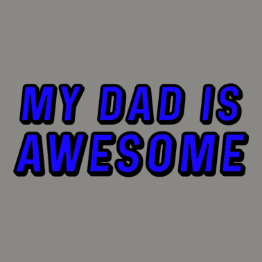 Motiv MEIN VATER IST GENIAL
