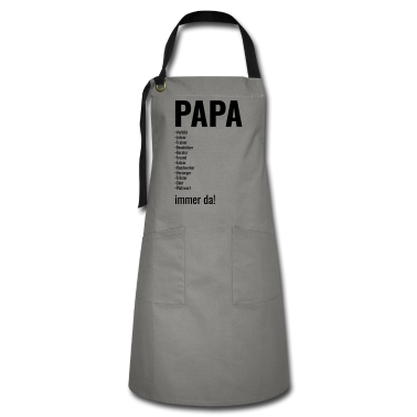 Geburtstagsgeschenk Vater Schürze - Papa, Vater, Dad, Daddy, Väter, Vatertag besterdad
