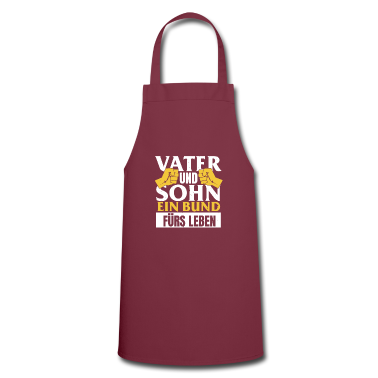 Geburtstagsgeschenk Vater Schürze - Vater und Sohn