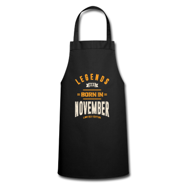 Geburtstagsgeschenk Vater Schürze - Nov Geburtstagsgeschenk Legenden werden im November geboren