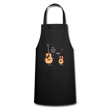 Geburtstagsgeschenk Vater Schürze - Vater Sohn Gitarre