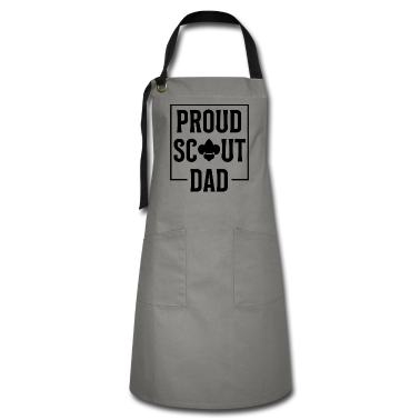 Geburtstagsgeschenk Vater Schürze - Pfadfinder Papa Vater