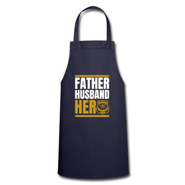 Geburtstagsgeschenk Vater Schürze - Polizei Vater