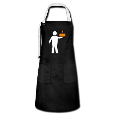 Geburtstagsgeschenk Vater Schürze - Geburtstagsgeschenk Geburtstagstorte Party
