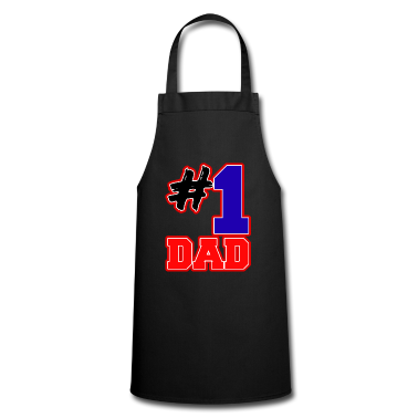 Geburtstagsgeschenk Vater Schürze - Nummer 1 Vater bester Vater der Welt