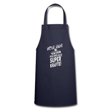 Geburtstagsgeschenk Vater Schürze - Ich bin Vater was sind deine Superkraefte