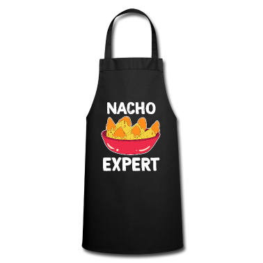 Geburtstagsgeschenk Vater Schürze - Ehrfürchtiger Experte Tshirt Design NACHO EXPERT