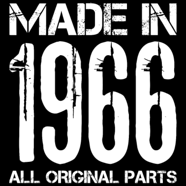 Motiv Made In 1966 Geburtstagsgeschenk Jahrgang Baujahr