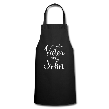 Geburtstagsgeschenk Vater Schürze - Vater und Sohn Alleinerziehender Vater Kind Papa
