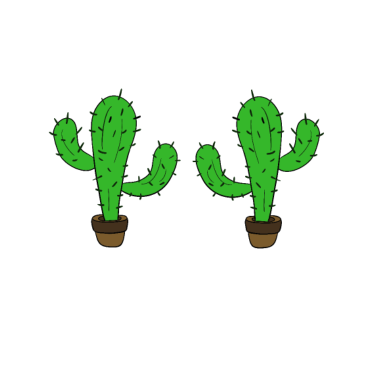 Motiv Ehrfürchtiger sachverständiger T-Shirt Entwurf CACTUS EXPERT