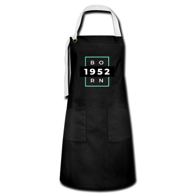 Geburtstagsgeschenk Vater Schürze - Geboren 1952. Klassisches 69. Geburtstagsgeschenk