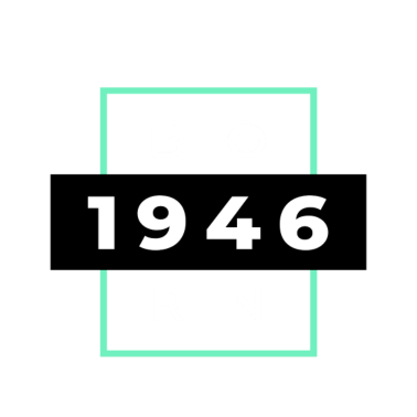 Motiv Geboren 1946. Klassisches 75. Geburtstagsgeschenk