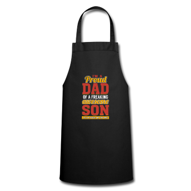 Geburtstagsgeschenk Vater Schürze - Ich bin ein stolzer Vater