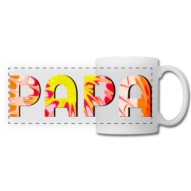 Geburtstagsgeschenk Vater Tasse - PAPA VATER GEBURTSTAGSGESCHENKE VATERTAG BATIK