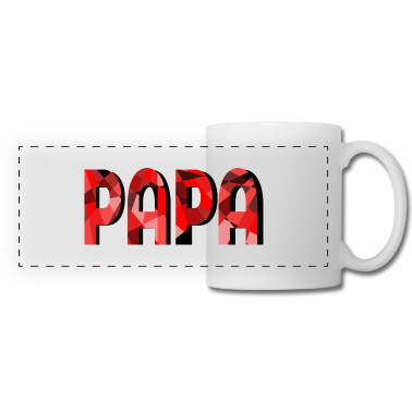 Geburtstagsgeschenk Vater Tasse - PAPA VATER VATERTAG GEBURTSTAGSGESCHENKE ROTTOENE