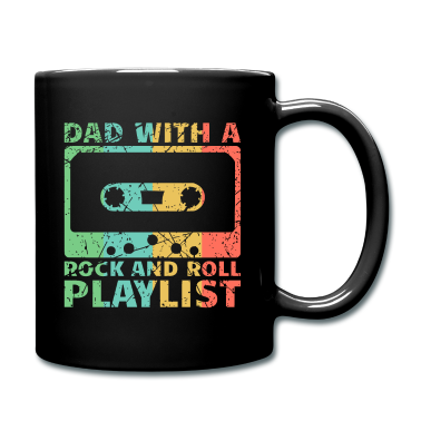 Geburtstagsgeschenk Vater Tasse - Vater und Rock and Roll