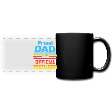 Geburtstagsgeschenk Vater Tasse - Stolzer Vater eines offiziellen Teenager Geburtstagsgeschenk