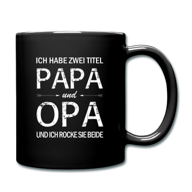 Geburtstagsgeschenk Vater Tasse - Herren Opa Papa Vater Vatertag Geburtstagsgeschenk