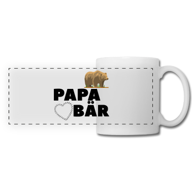 Geburtstagsgeschenk Vater Tasse - Papa Bär Baer Stolzer Papa Vater Familie