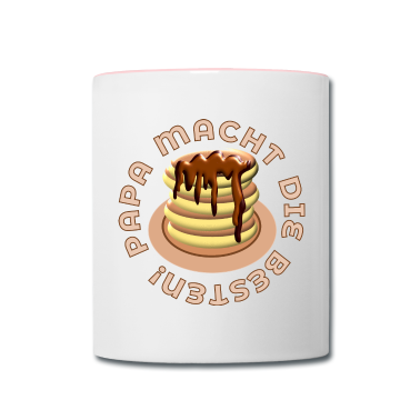 Geburtstagsgeschenk Vater Tasse - PAPA MACHT DIE BESTEN PFANNKUCHEN PANCAKES VATER