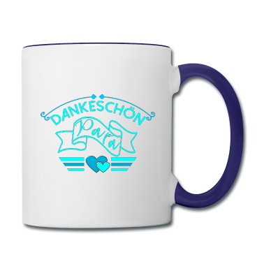 Geburtstagsgeschenk Vater Tasse - DANKESCHÖN PAPA DANKE VATERTAG VATER SPRÜCHE