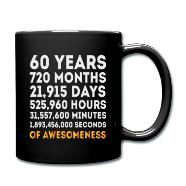 Geburtstagsgeschenk Vater Tasse - 60. Geburtstagsgeschenk, 60 Jahre alte Geburtstagsgeschenke