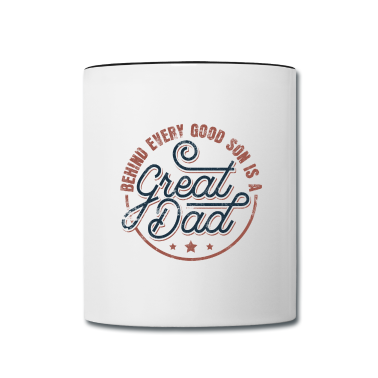 Geburtstagsgeschenk Vater Tasse - Vater Shirt Lustig Ein großartiger Vater