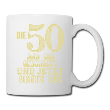 Geburtstagsgeschenk Vater Tasse - Geburtstagsgeschenk zum 50. Geburtstag