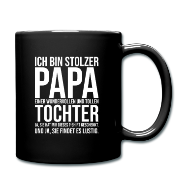 Geburtstagsgeschenk Vater Tasse - Herren Geburtstagsgeschenk Papa
